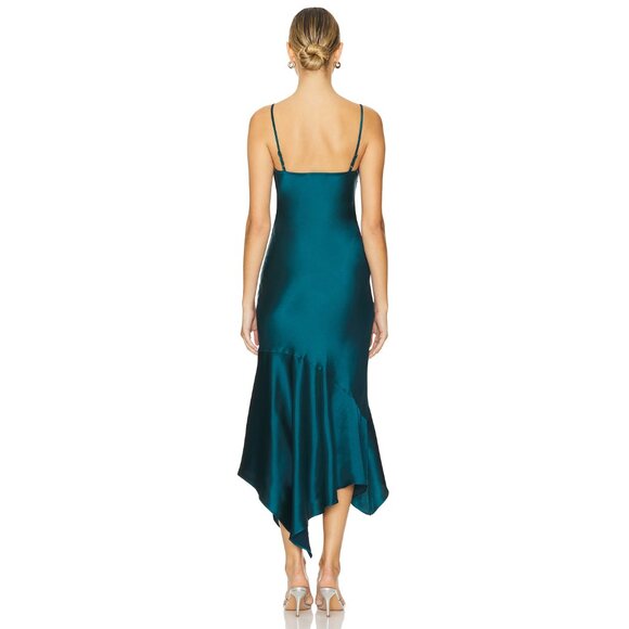 Steve Madden Midnight Teal Lucille Dress size Small - Picture 2 of 10
